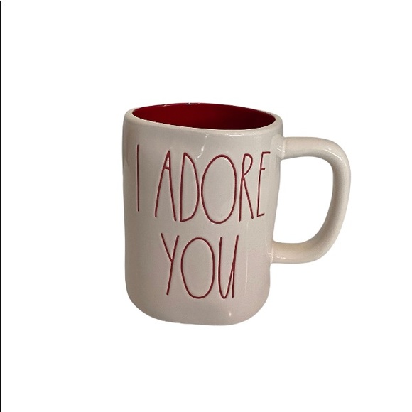 Rae Dunn Coffee Mug “I Adore You” - Picture 1 of 2